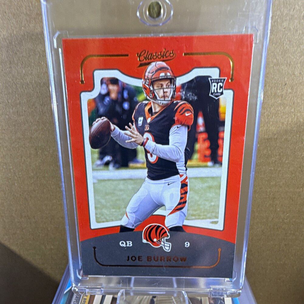 2020 Panini Chronicles Classics Football Joe Burrow Bengals RC Rookie #9 NFL